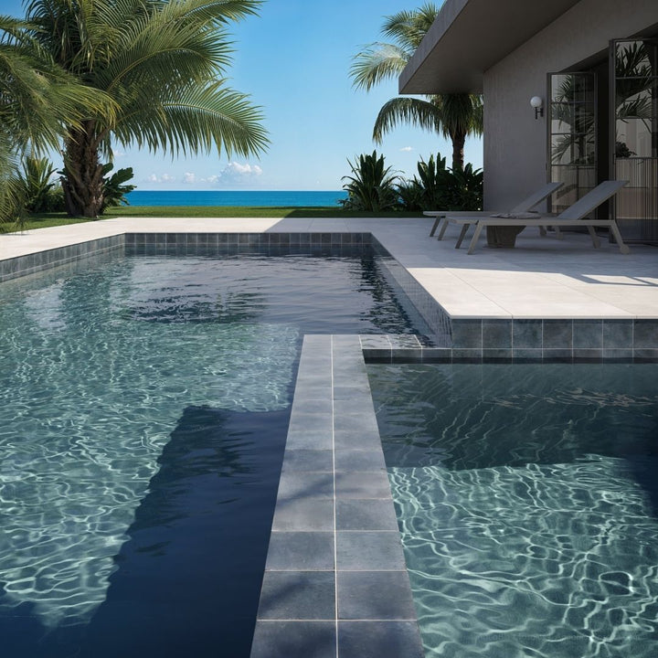 Agadir Lago, 5.8" x 5.8" | Porcelain Tile for Interiors & Exteriors