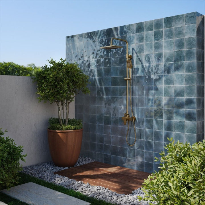 Agadir Lago, 5.8" x 5.8" | Porcelain Tile for Interiors & Exteriors