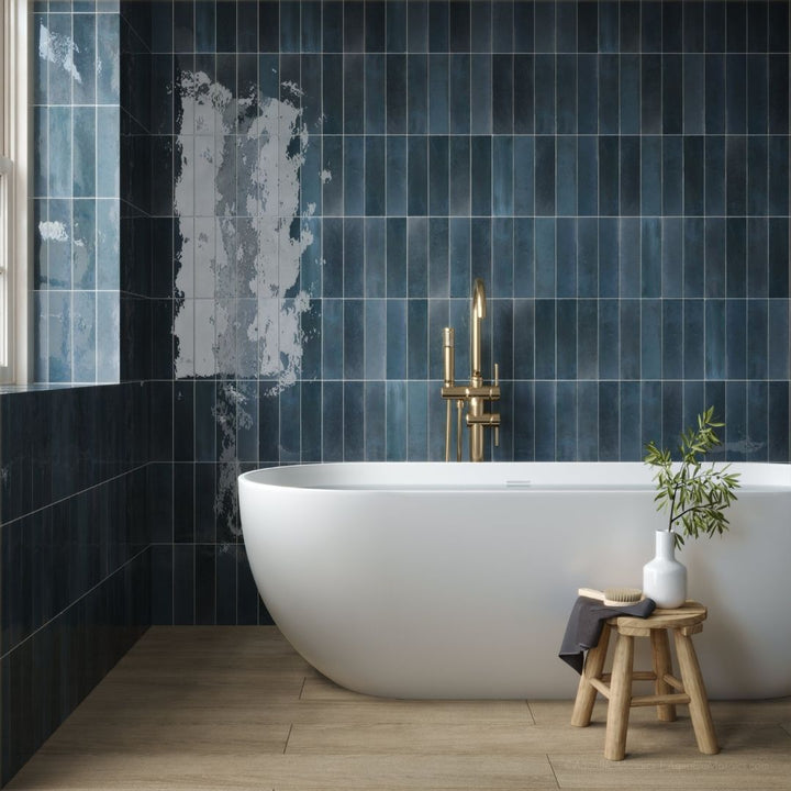 Agadir Lago, 2.8" x 11" | Porcelain Tile for Interiors & Exteriors