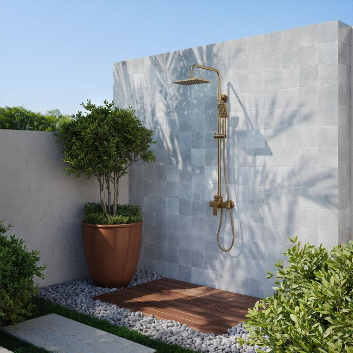 Agadir Piedra, 5.8" x 5.8" | Porcelain Tile for Interiors & Exteriors