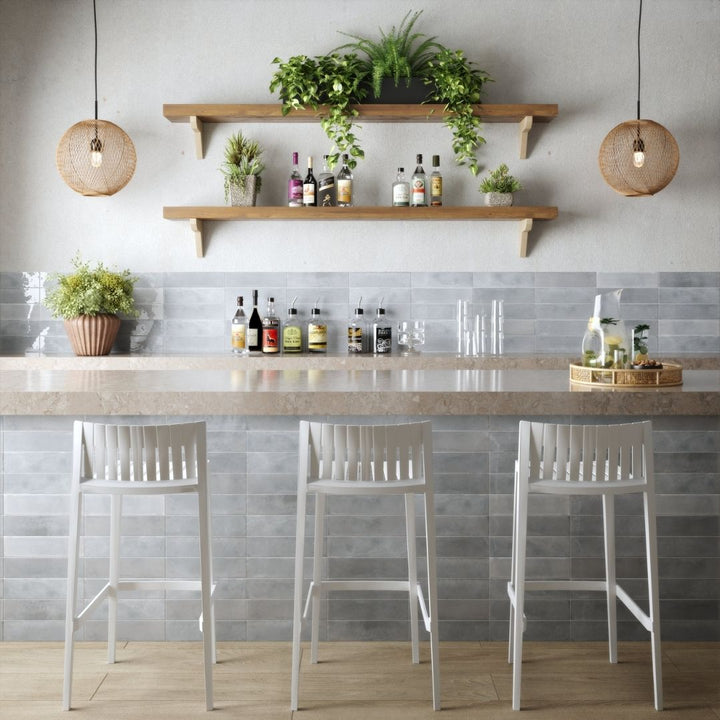 Agadir Piedra, 2.8" x 11" | Porcelain Tile for Interiors & Exteriors