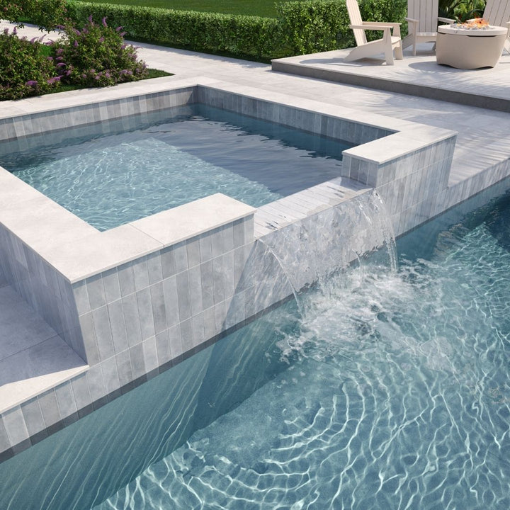 Agadir Piedra, 2.8" x 11" | Porcelain Tile for Interiors & Exteriors