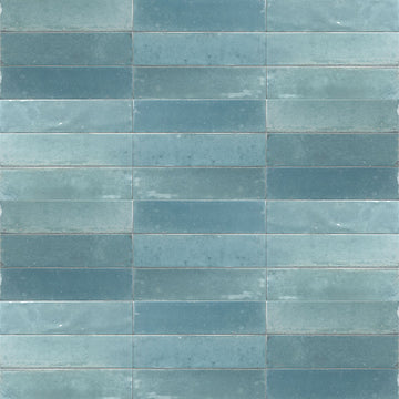 Agadir Agua, 2.8" x 11" | Porcelain Tile for Interiors & Exteriors