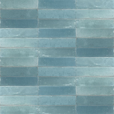 Agadir Agua, 2.8" x 11" | Porcelain Tile for Interiors & Exteriors
