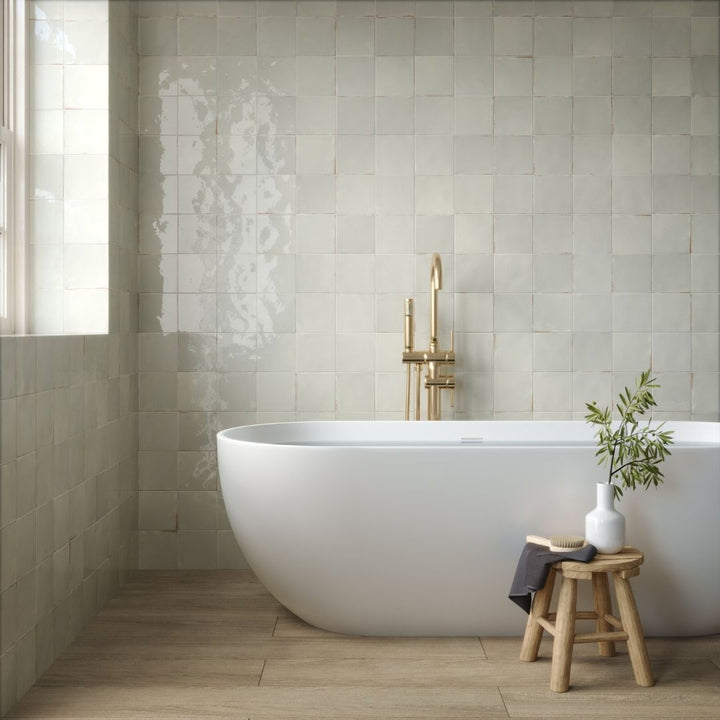 Agadir Niebla, 5.8" x 5.8" | Porcelain Tile for Interiors & Exteriors