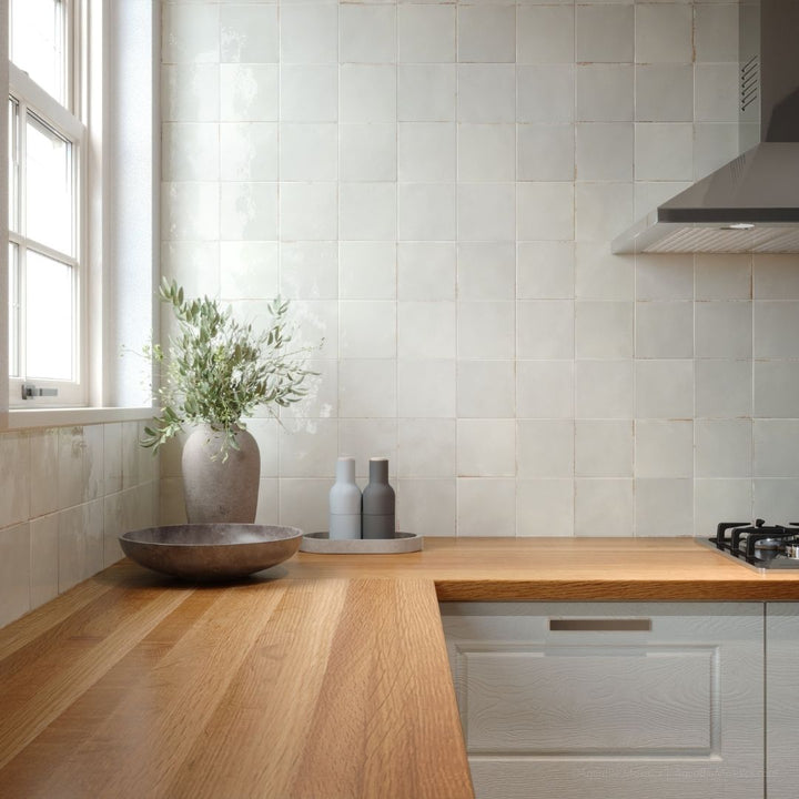 Agadir Niebla, 5.8" x 5.8" | Porcelain Tile for Interiors & Exteriors