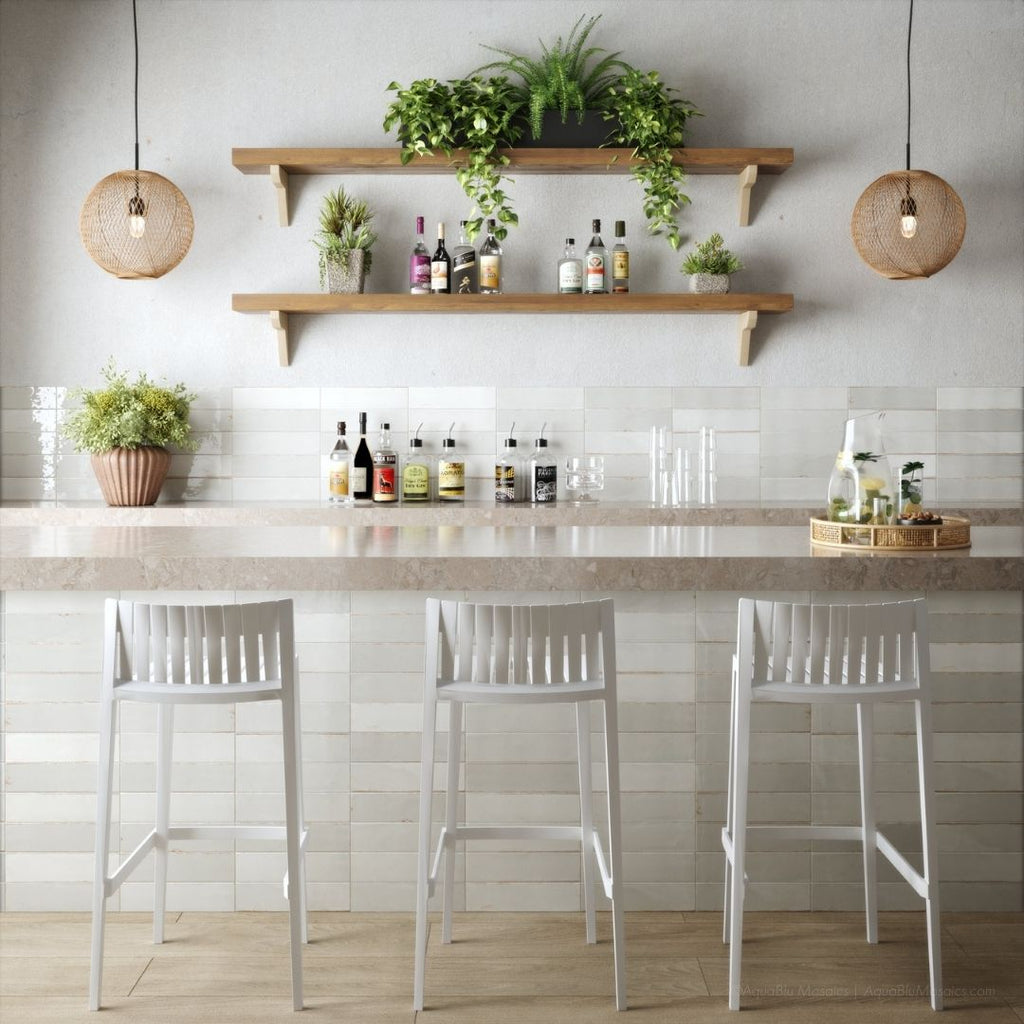 Agadir Niebla, 2.8" x 11" | Porcelain Tile for Interiors & Exteriors