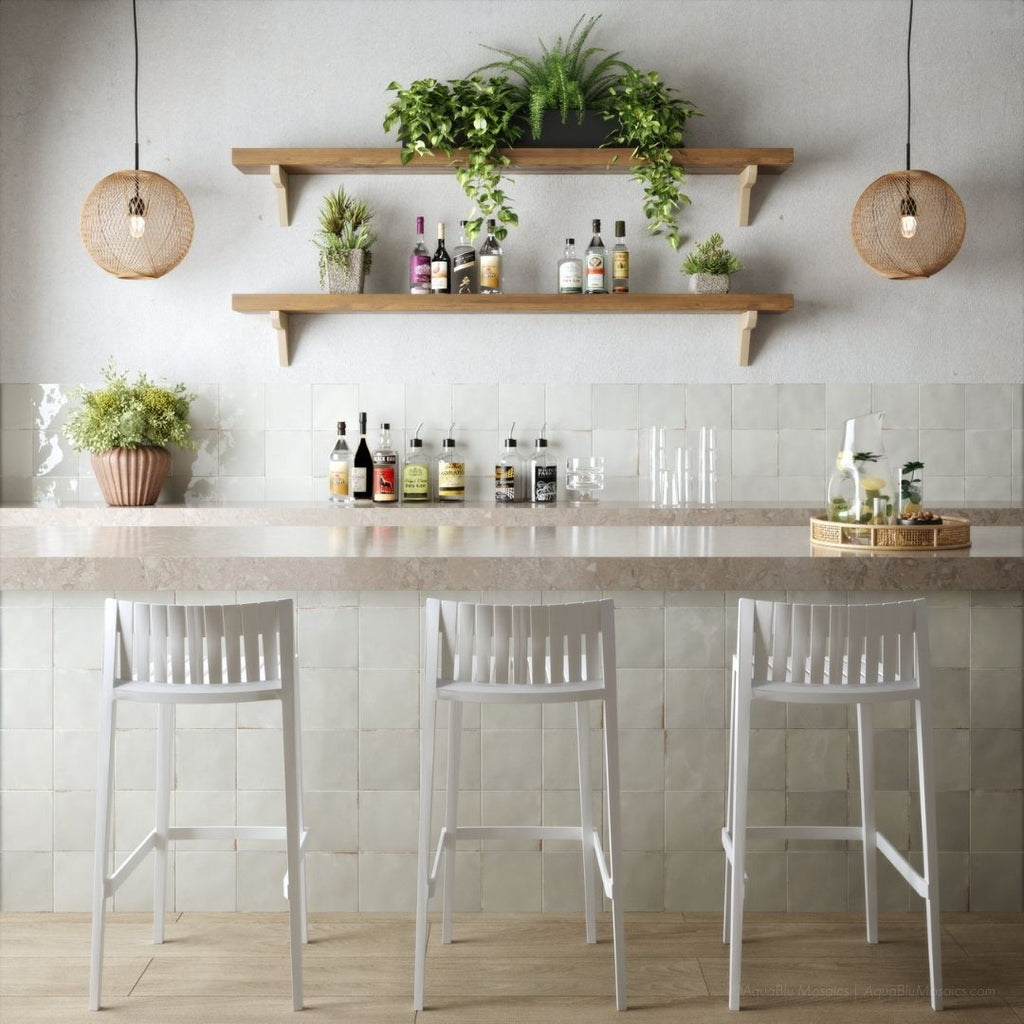 Agadir Niebla, 5.8" x 5.8" | Porcelain Tile for Interiors & Exteriors