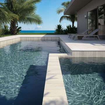 Agadir Niebla, 2.8" x 11" | Porcelain Tile for Interiors & Exteriors