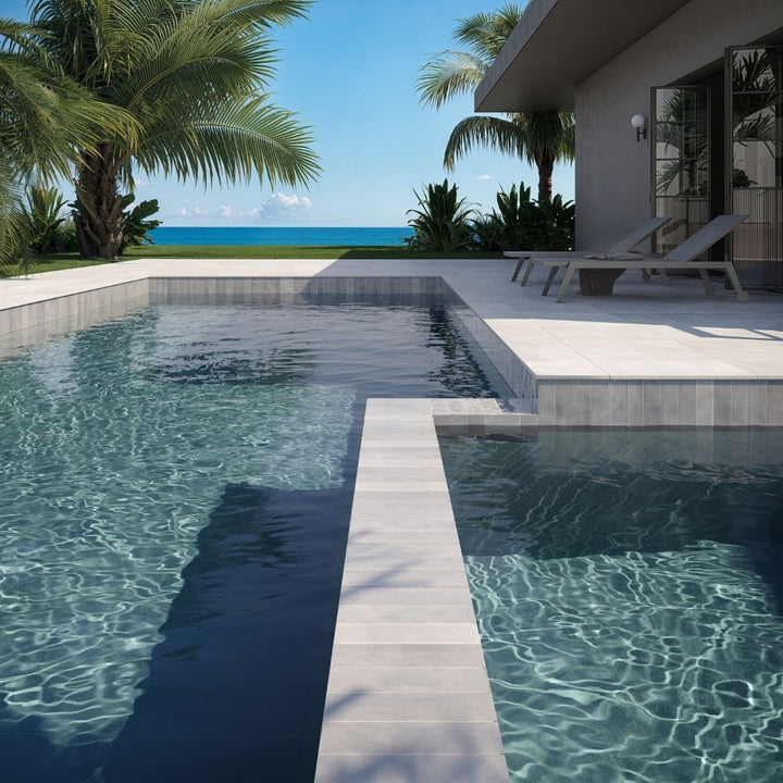 Agadir Piedra, 2.8" x 11" | Porcelain Tile for Interiors & Exteriors