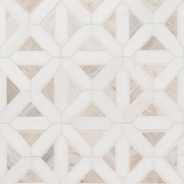 Agora Geometric Stone Tile | Stone Kitchen and Bath Tile by MSI