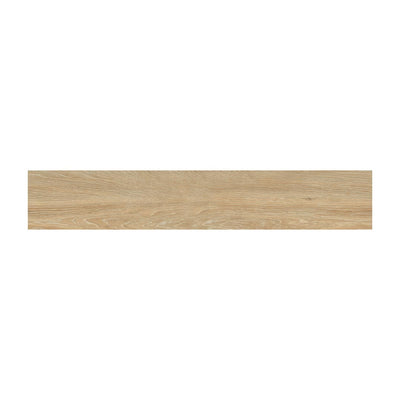 Agra Fort Beige, 8" x 48" | Porcelain Wood-Look Floor Tile