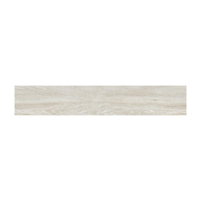 Agra Fort Bianco, 8" x 48" | Porcelain Wood-Look Floor Tile
