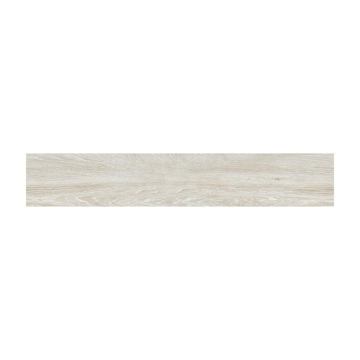 Agra Fort Bianco, 8" x 48" | Porcelain Wood-Look Floor Tile