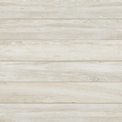 Agra Fort Bianco, 8" x 48" | Porcelain Wood-Look Floor Tile