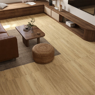 Agra Fort Natural, 8" x 48" | Porcelain Wood-Look Floor Tile