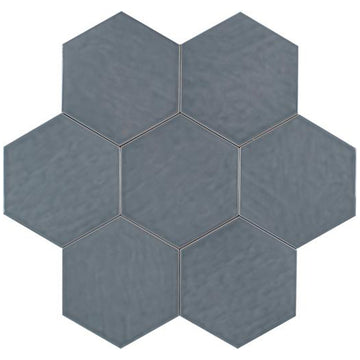 Albatross Deep Sea Hexagon Ceramic Tile