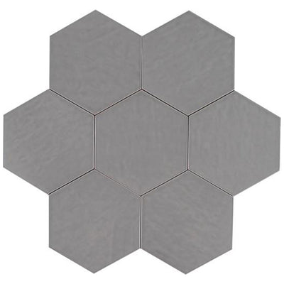 Albatross Smoke Hexagon Ceramic Tile