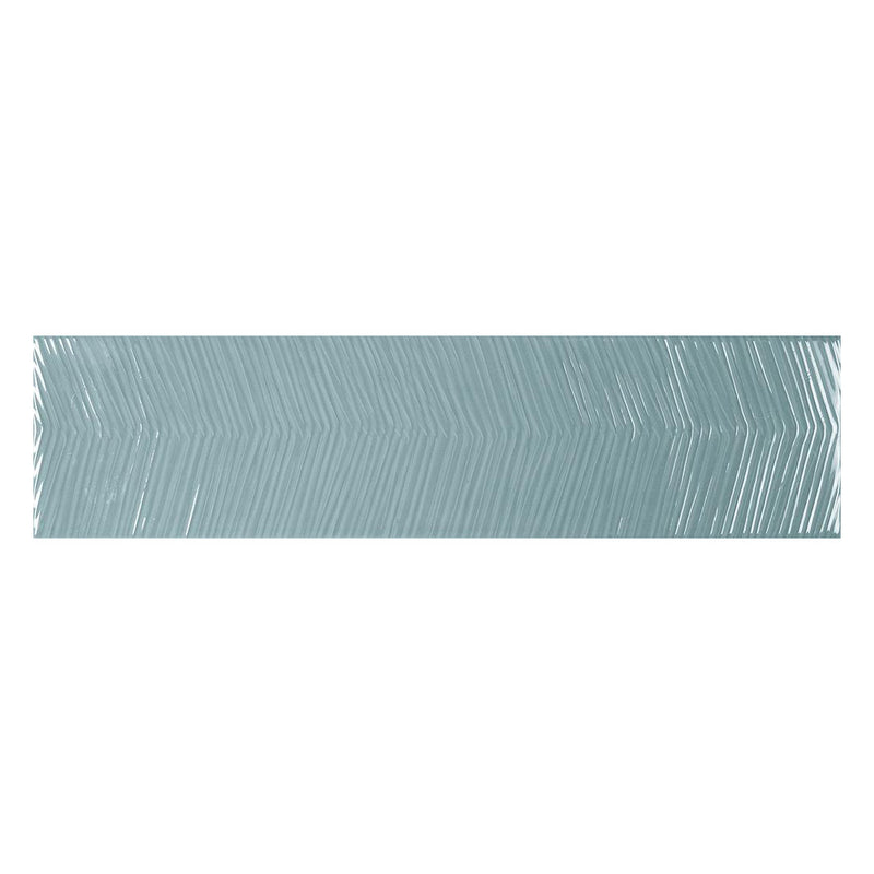  Albatross Sky Deco, 3" x 12" Ceramic Tile | Kitchen Backsplash & Bathroom Tile