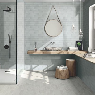  Albatross Smoke, 3" x 12" Ceramic Tile | Kitchen Backsplash & Bathroom Tile