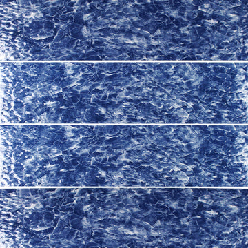 Alps Cobalt, 6" x 24" Porcelain Pool Tile | Pool Waterline Tile