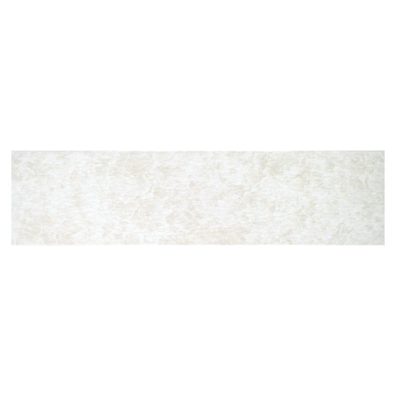 Alps White, 6" x 24" Porcelain Pool Tile | Pool Waterline Tile