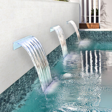 Alps Marine, 6" x 24" Porcelain Pool Tile | Pool Waterline Tile