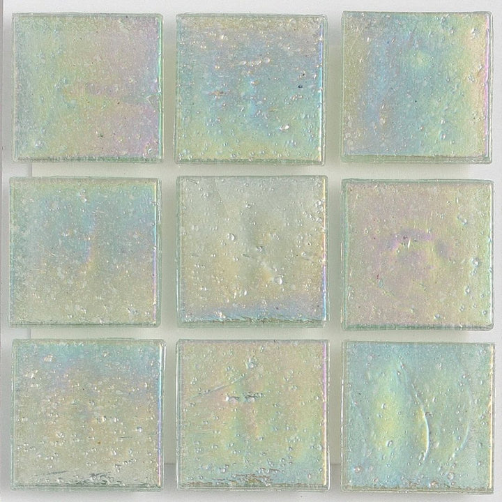 Amazonite Sand Iridescent, 1" x 1" - Glass Tile