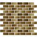 Amber, 7/8" x 1-7/8" - Porcelain Pool Tile