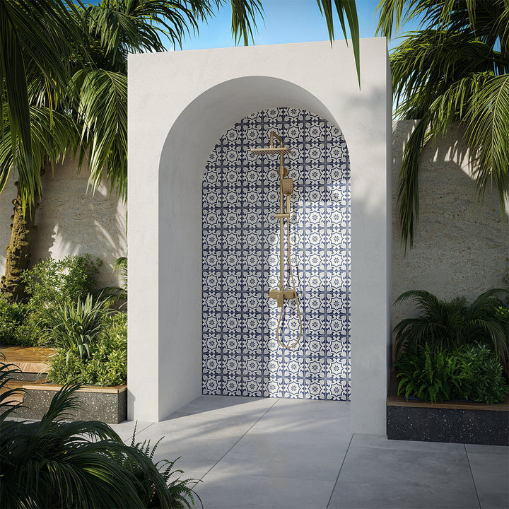 OSEANCISEVILLE6A Seville, 6" x 6" (1 box, 25 pcs) - Porcelain Pool Tile