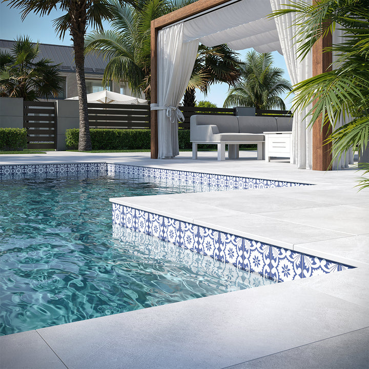 OSEANCISEVILLE6A Seville, 6" x 6" (1 box, 25 pcs) - Porcelain Pool Tile