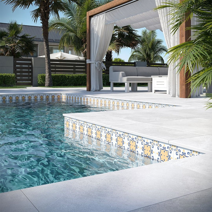 OSEANCISANSEB6 San Sebastian, 6" x 6" (1 box, 40 pcs) - Porcelain Pool Tile