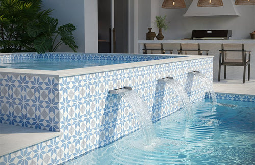 Ancient Floridita Series Porcelain Tile - AquaBlu Mosaics