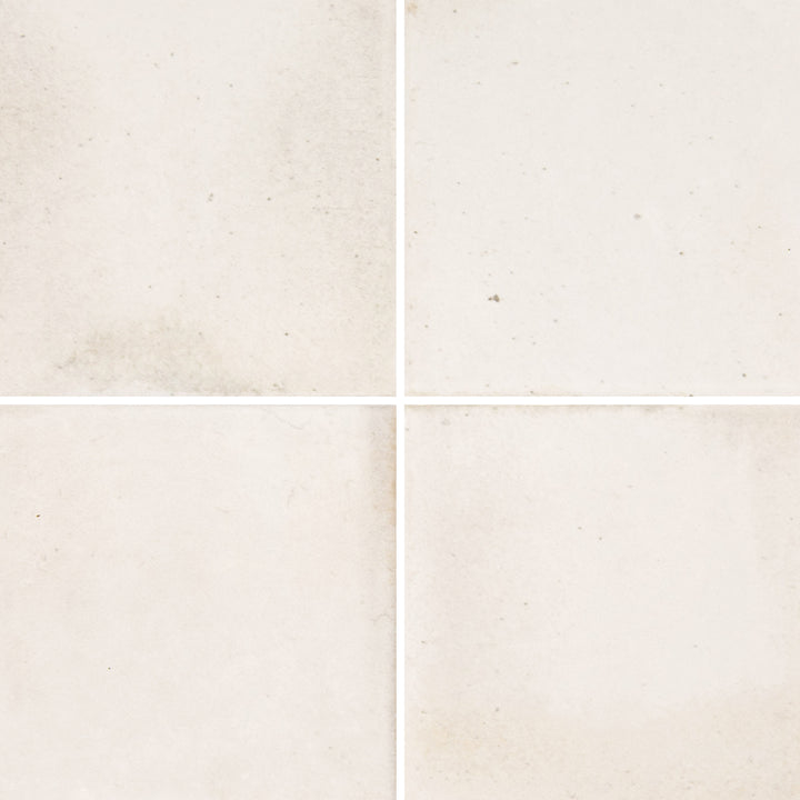 Antique White Field, 6" x 6" Porcelain Tile | Artistry in Mosaics