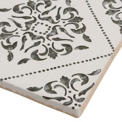 Dali Moonstone, 5" x 5" Ceramic Tile | Anthology Backsplash Tile