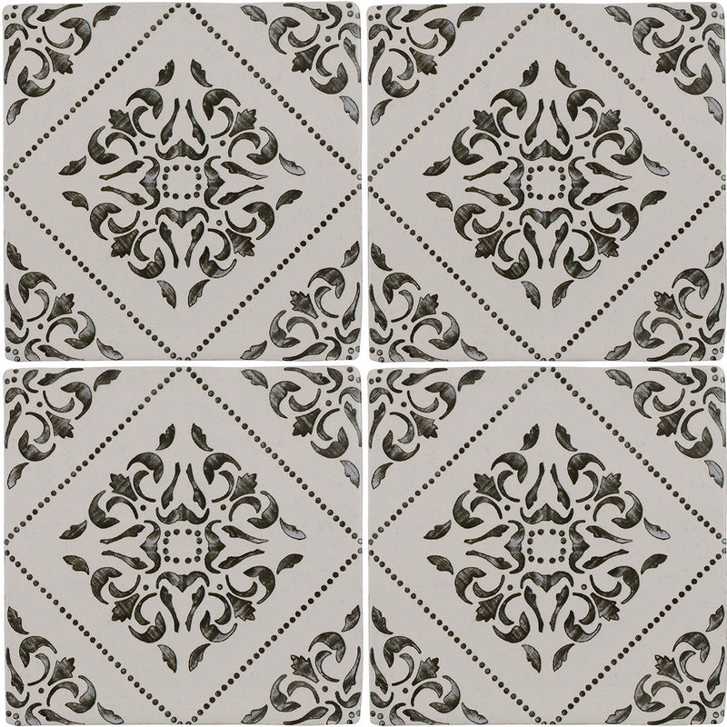 Dali Moonstone, 5" x 5" Ceramic Tile | Anthology Backsplash Tile