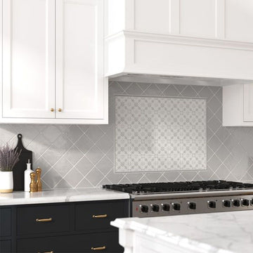 Habitat, 5" x 5" Ceramic Tile | Anthology Kitchen Backsplash Tile