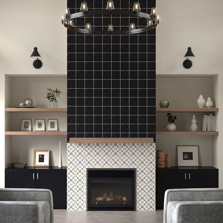 Matisse Moonstone, 5" x 5" Ceramic Tile | Anthology Backsplash Tile