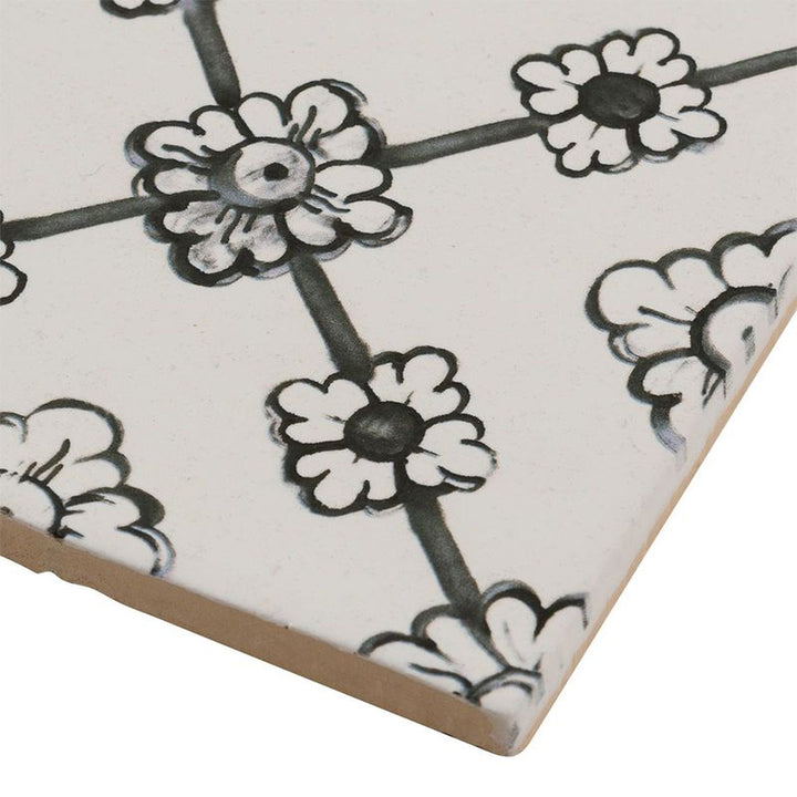 Matisse Moonstone, 5" x 5" Ceramic Tile | Anthology Backsplash Tile