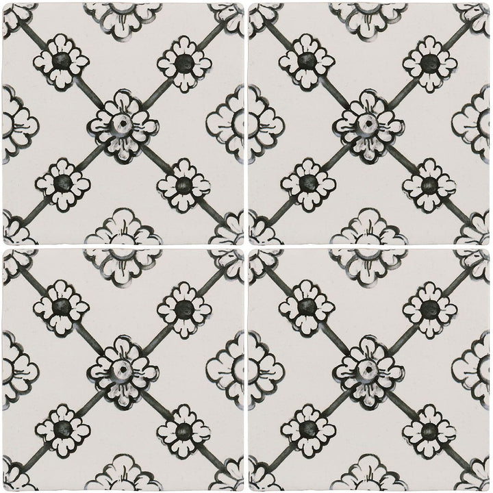 Matisse Moonstone, 5" x 5" Ceramic Tile | Anthology Backsplash Tile