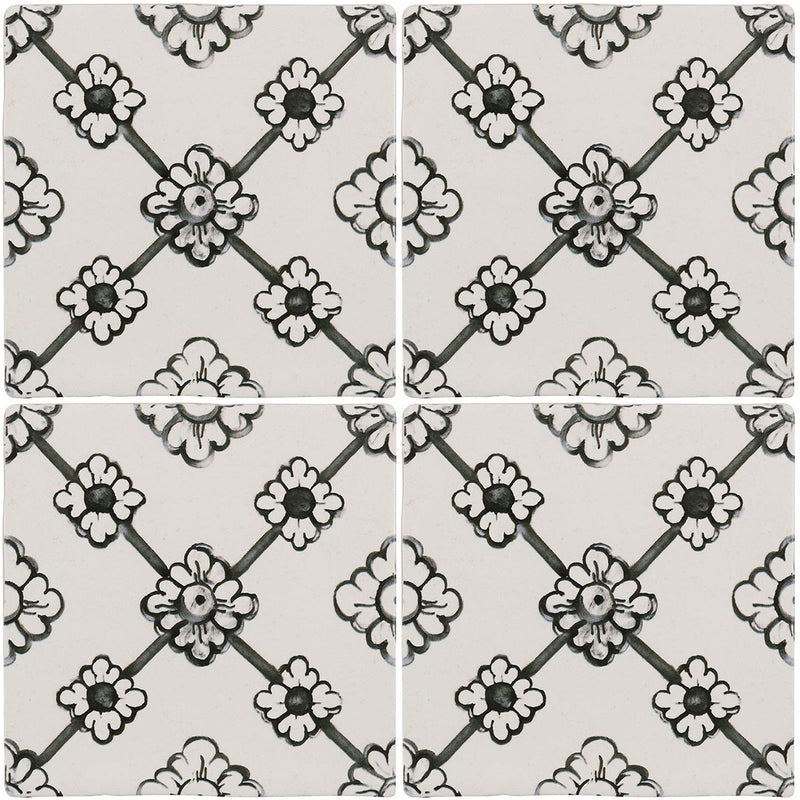 Matisse Moonstone, 5" x 5" Ceramic Tile | Anthology Backsplash Tile
