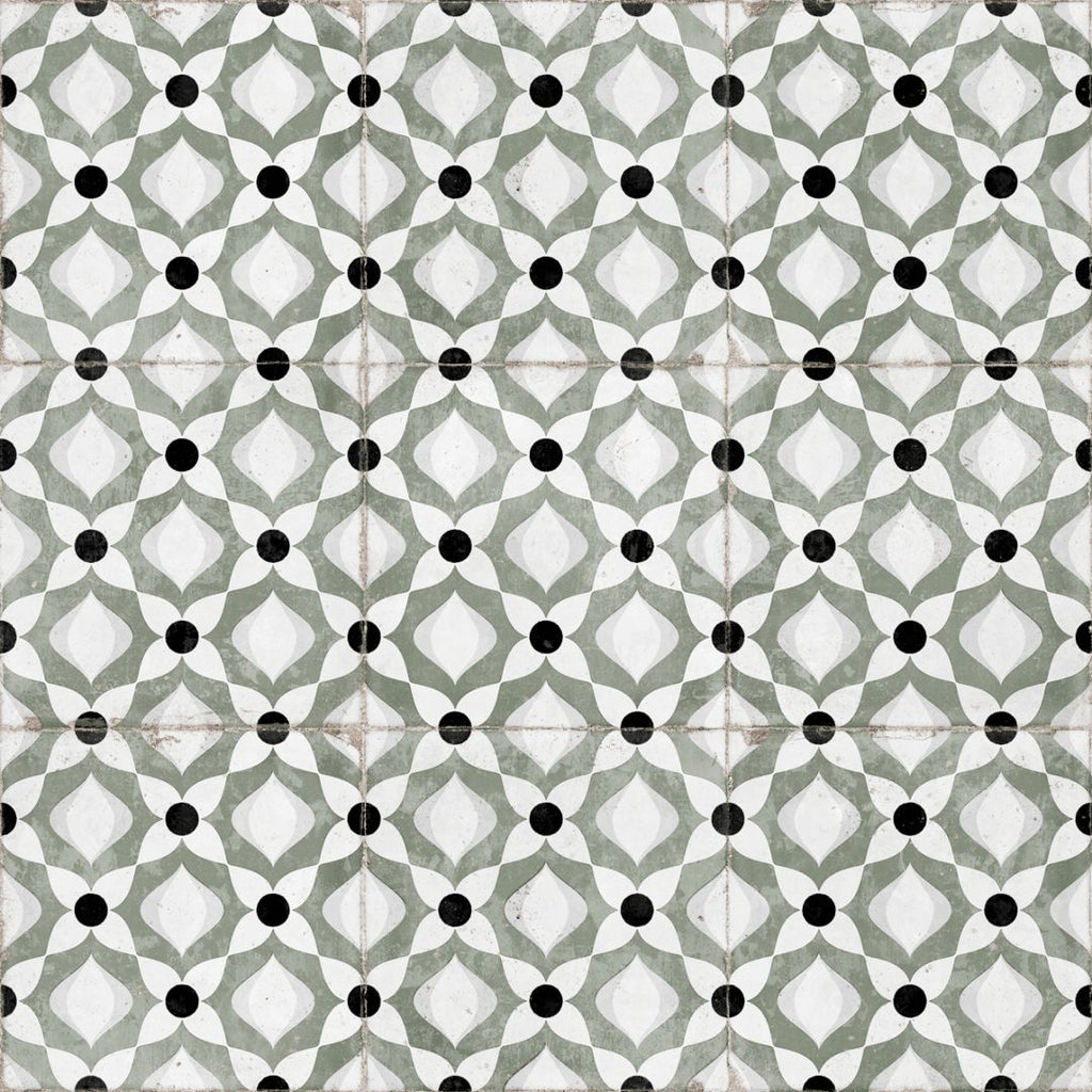 Atlantique Nantes Olive 8" x 8" Porcelain Tile