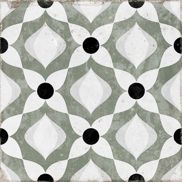 Atlantique Nantes Olive 8" x 8" Porcelain Tile
