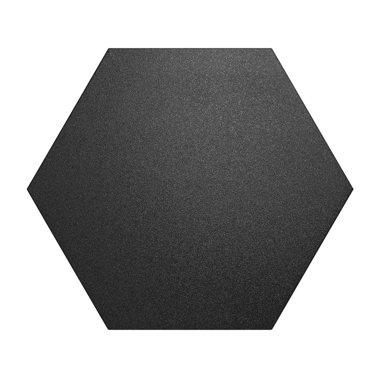 Argos Black, Hexagon Porcelain Tile | Floor & Wall Tile by Tesoro