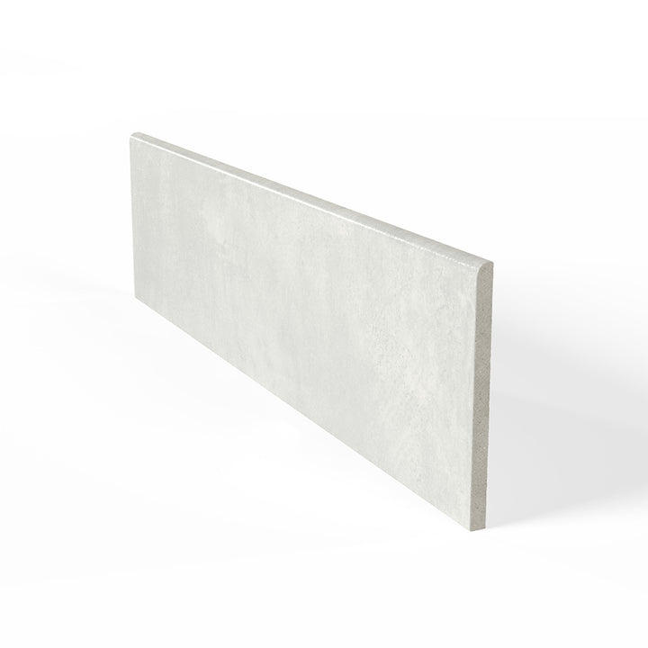 Bayshore Whisper Bullnose, 3" x 12" Porcelain Tile | Pool Trim Tile