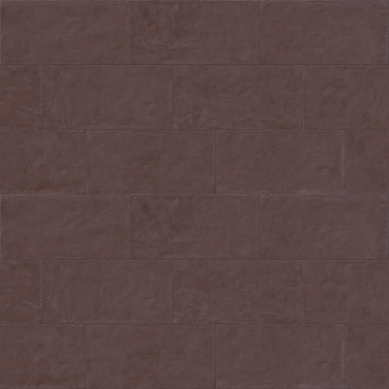 Bayshore Marron Grip, 12" x 24" Porcelain Tile | Wall & Pool Tile