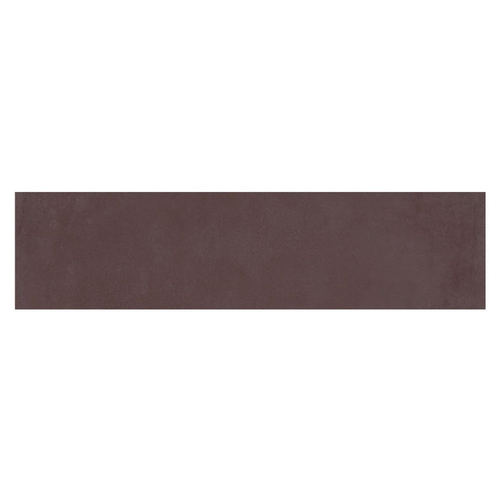 Bayshore Marron Bullnose, 3" x 12" Porcelain Tile | Pool Trim Tile