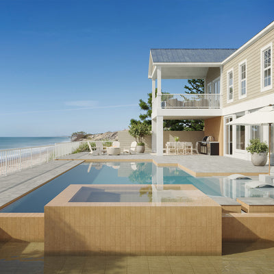 Bayshore Buttercup, 3" x 12" Porcelain Tile | Backsplash & Pool Tile