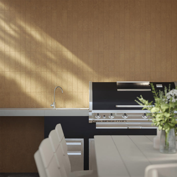 Bayshore Buttercup, 3" x 12" Porcelain Tile | Backsplash & Pool Tile