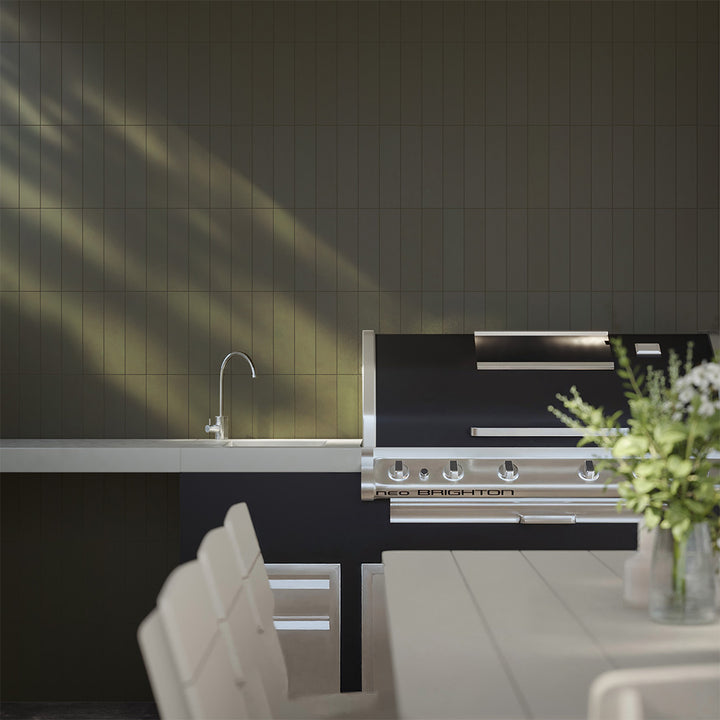 Bayshore Jade, 3" x 12" Porcelain Tile | Backsplash & Pool Tile